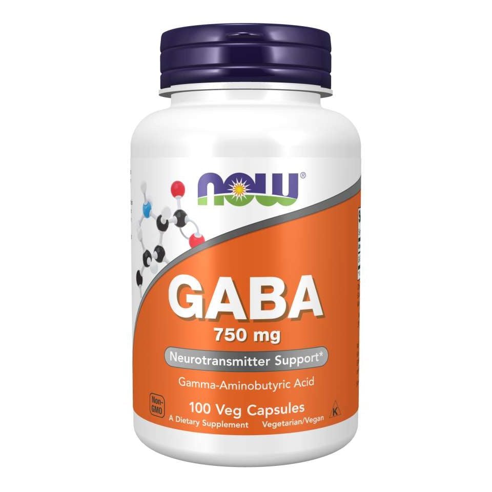 DEMO – NOW GABA 750 mg 100 kapsúl