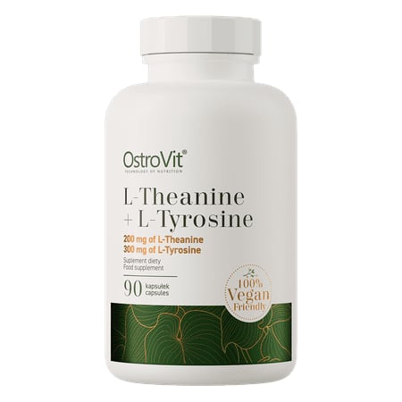 DEMO – OstroVit L-Theanine + L-Tyrosine VEGE 90 kapsúl