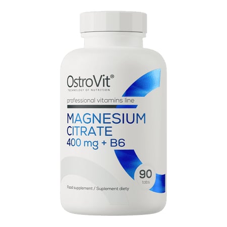 DEMO – OstroVit Magnesium Citrate 400 mg + B6 90 tabliet