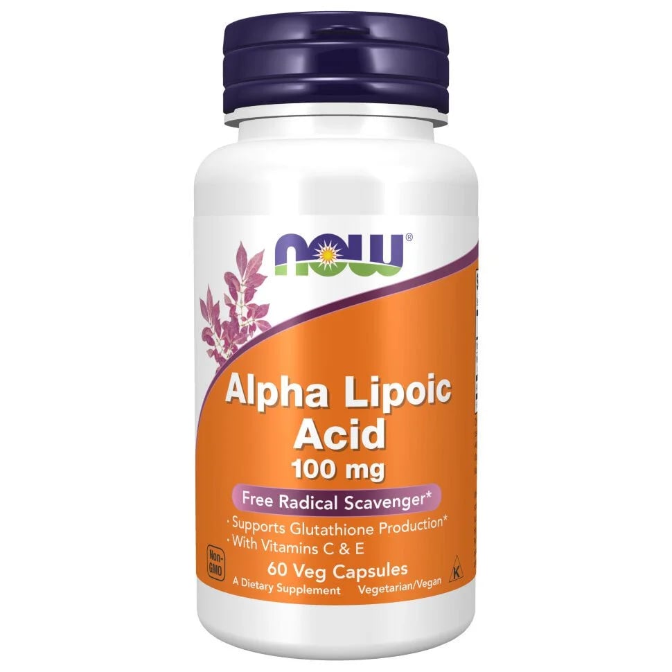 DEMO – NOW Alpha Lipoic Acid 100 mg 60 kapsúl