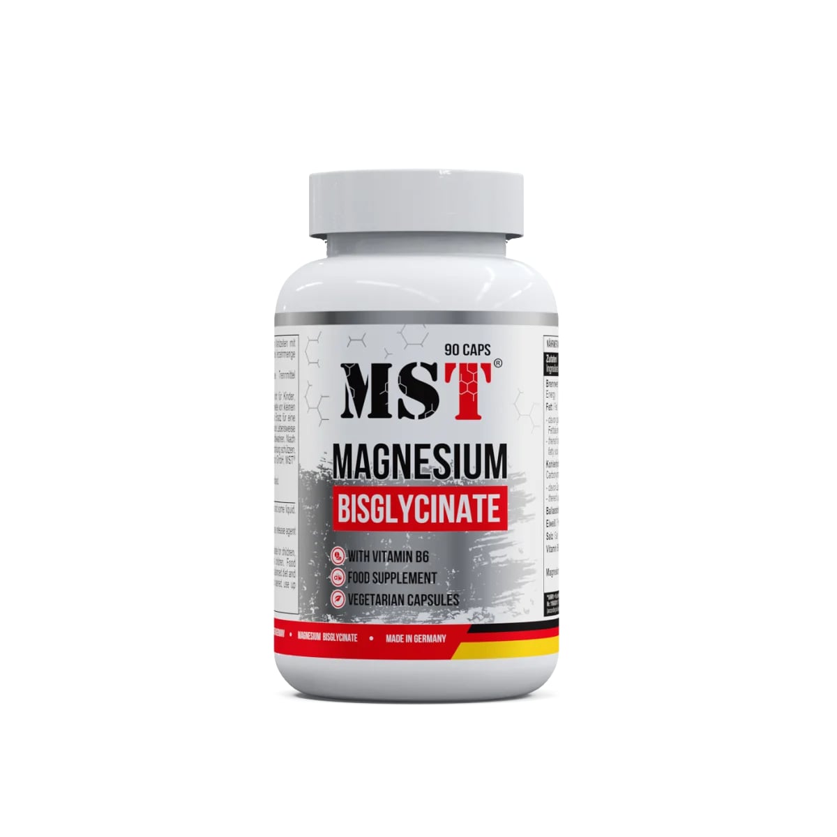 DEMO – MST Magnesium Bisglycinate 90 kapsúl