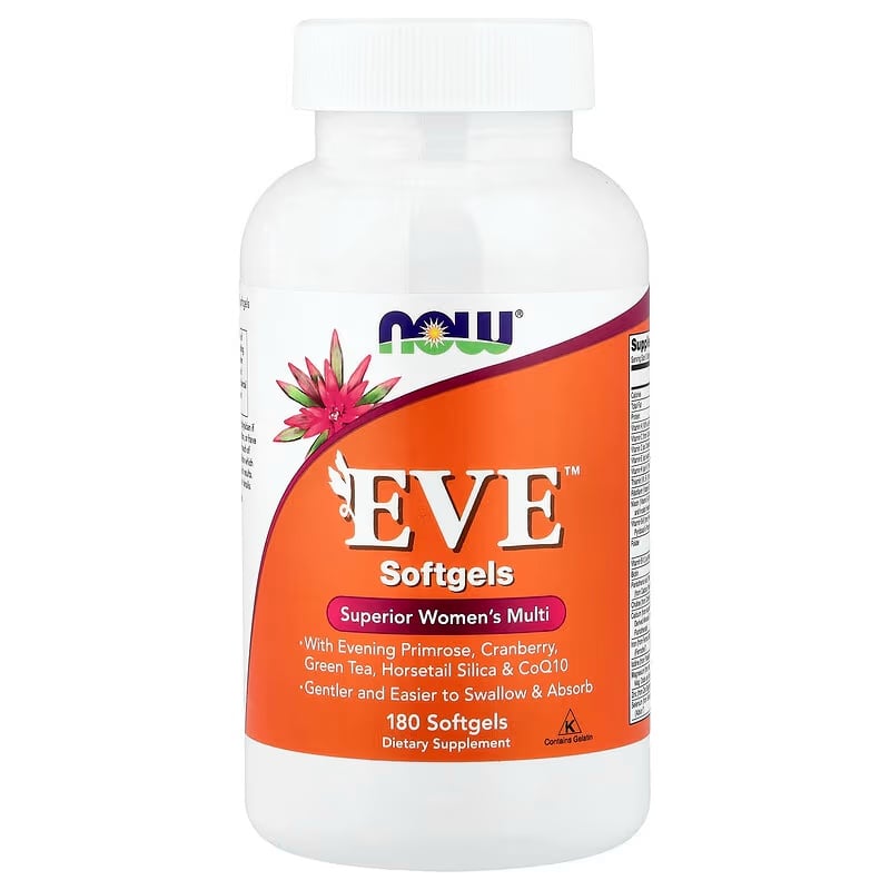 DEMO – NOW EVE Women's Multi 180 kapsúl