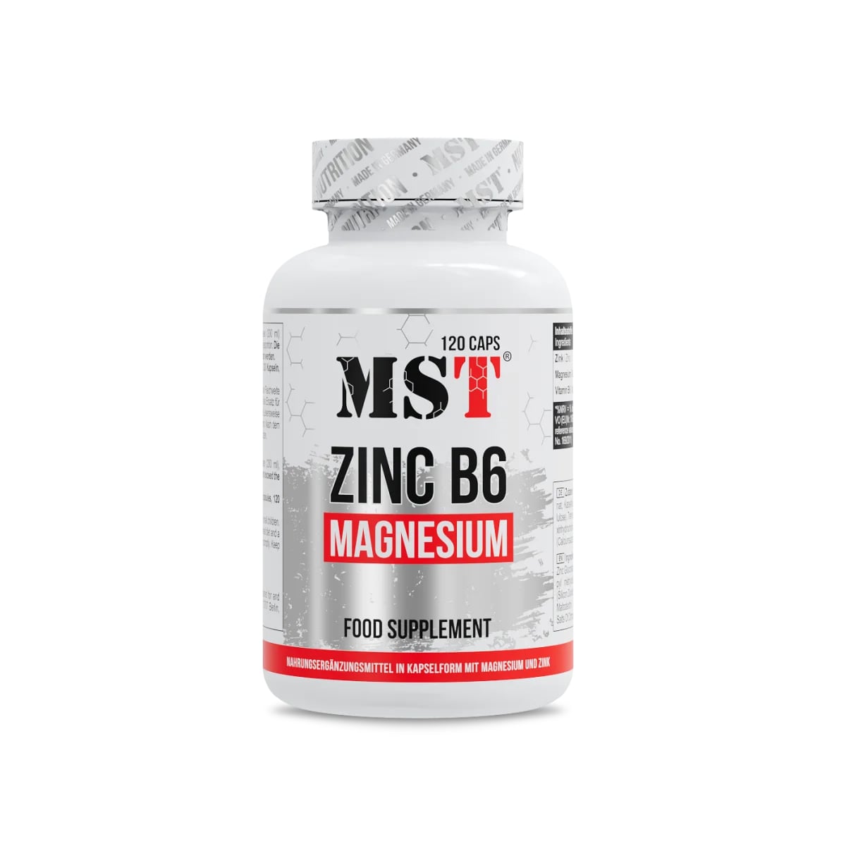 MST Zinc B6 Magnesium 120 kapsúl