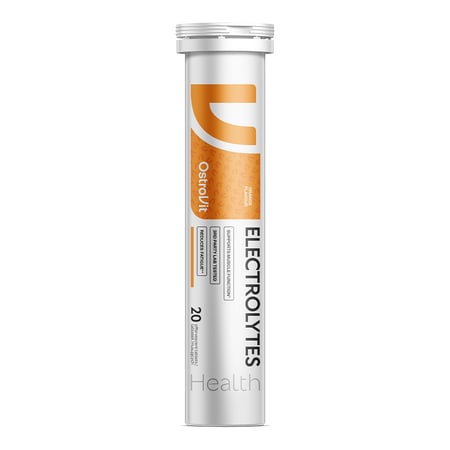 OstroVit Electrolyte 20 šumivých tabliet Orange