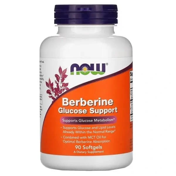 NOW Berberine Glucose Support 90 kapsúl