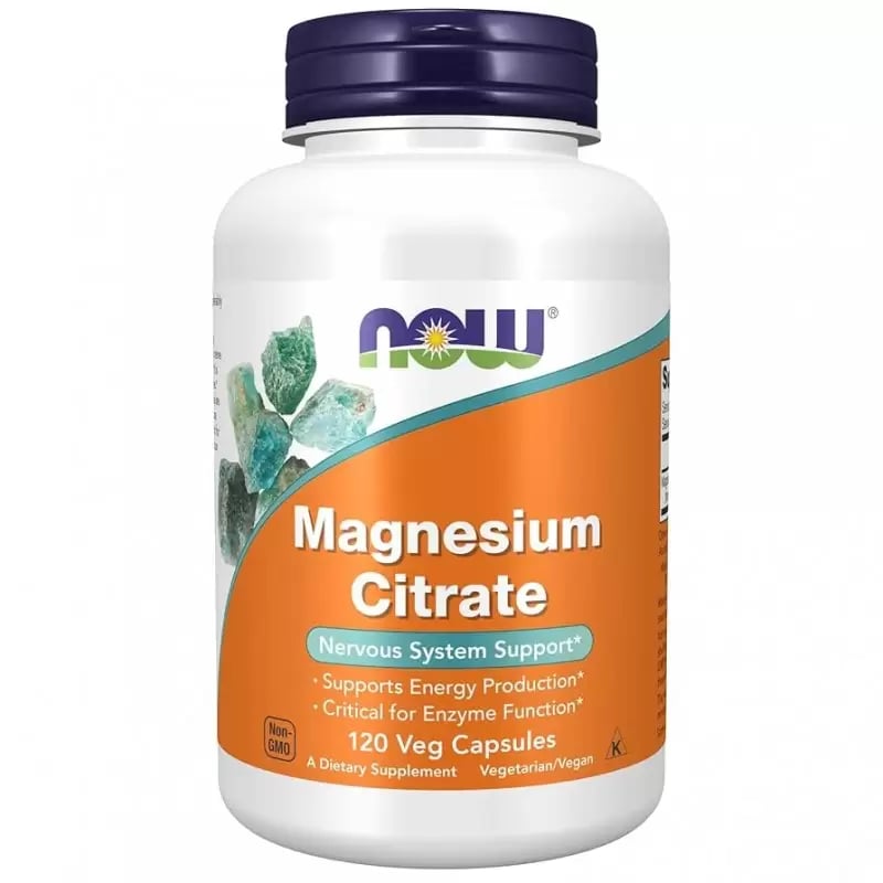 NOW Magnesium Citrate 120 kapsúl