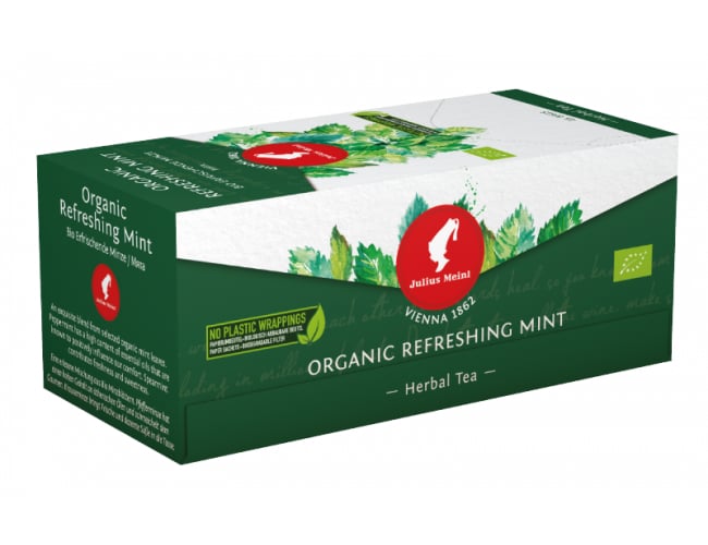 Julius Meinl Osviežujúca mäta pieporná čaj 25 vrecúšok