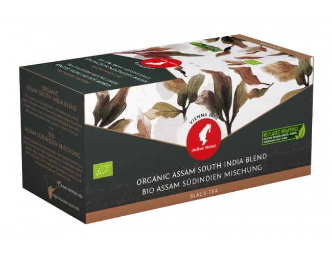 Julius Meinl Bio Assam India čierny čaj 25 vrecúšok