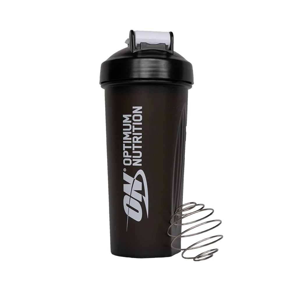 Optimum Nutrition šejker 600 ml, čierny
