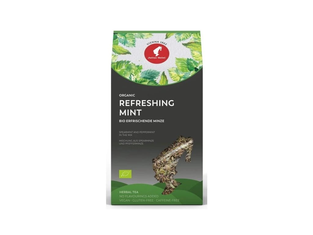 Julius Meinl Organic Refreshing Mint sypaný čaj 100 g