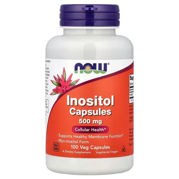 NOW Inositol 500 mg 100 kapsúl