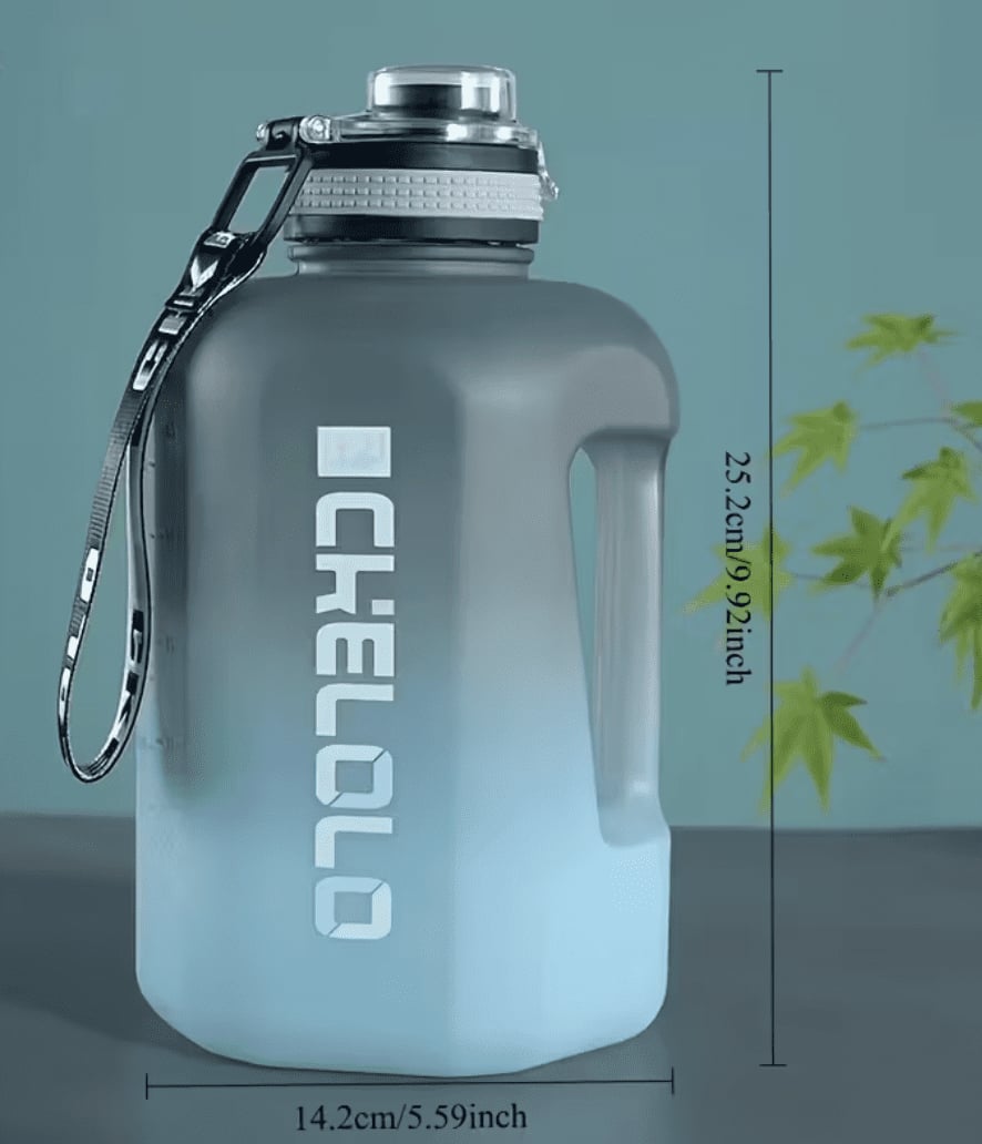 Fľaša Gallon TM 2200 ml čierno-zelená