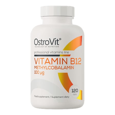 OstroVit Vitamin B12 Methylcobalamin 100 mcg 120 tabliet