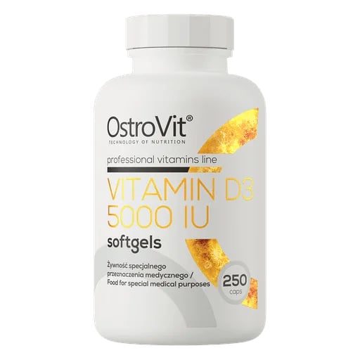 OstroVit Vitamin D3 5000 IU 250 kapsúl