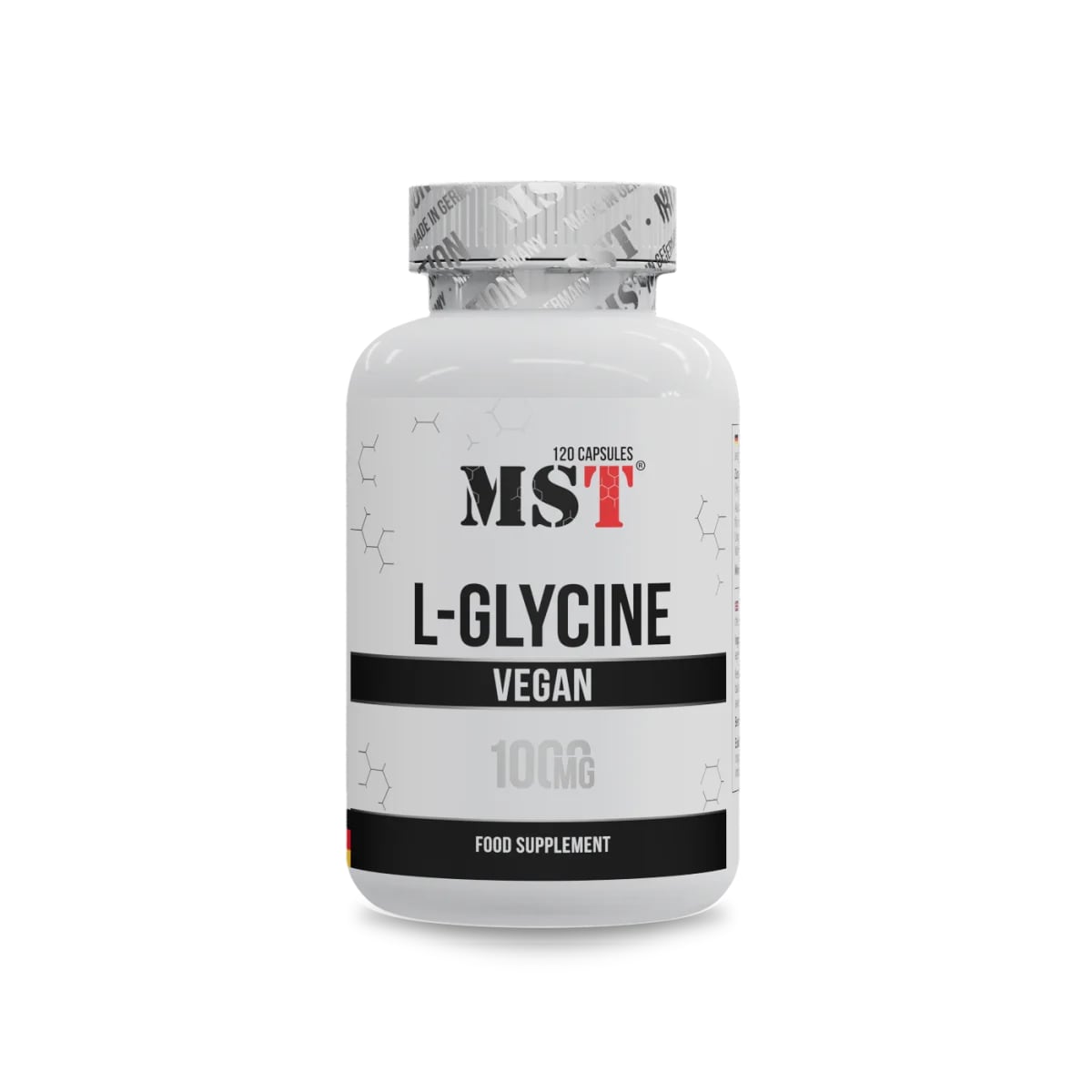 MST L-Glycine vegan 1000 mg 120 kapsúl