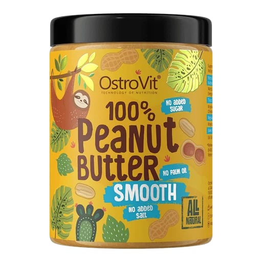 OstroVit 100% Peanut Butter Smooth 1000 g
