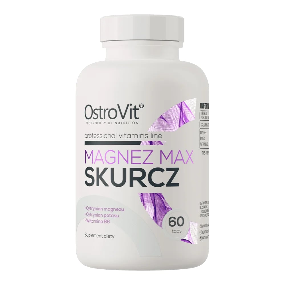 OstroVit Magnesium Max Cramp 60 tabliet