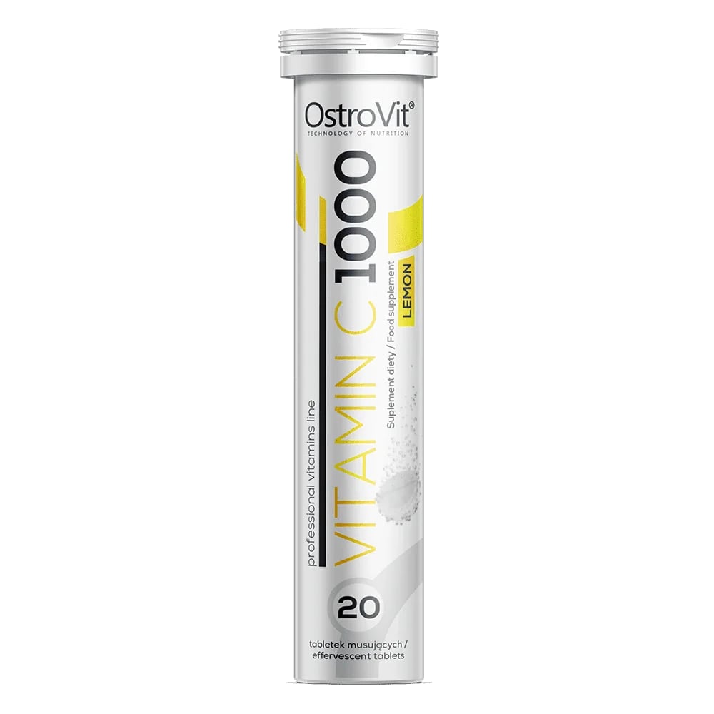 OstroVit Vitamin C 1000 mg 20 šumivých tabliet