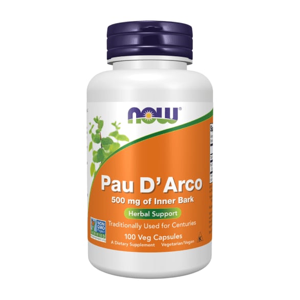 NOW Pau D'Arco 500 mg 100 kapsúl