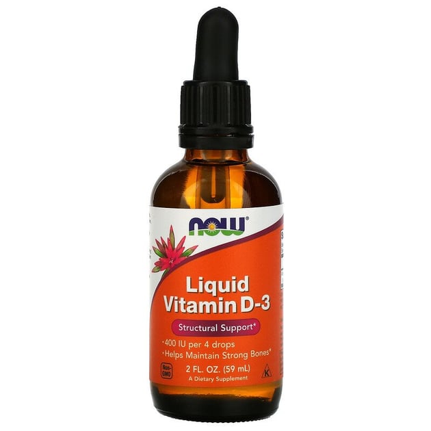 NOW Liquid Vitamin D-3 59 ml