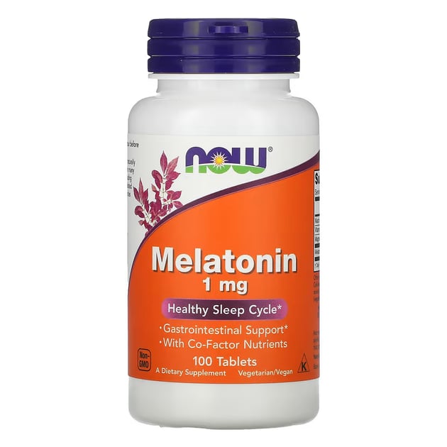 NOW Melatonin 1 mg Complex 100 tabliet