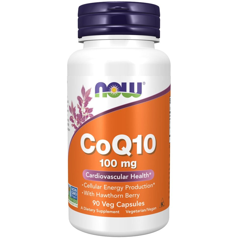 NOW CoQ10 100 mg 90 vegetariánskych kapsúl