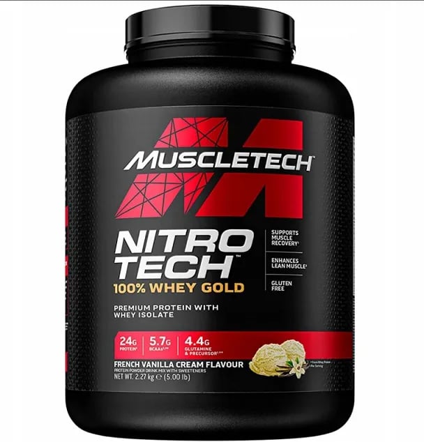 MuscleTech Nitro Tech 100% Whey Gold 2,27 kg