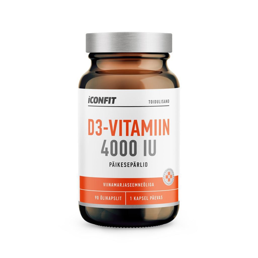 ICONFIT D3-Vitamin 4000 IU 90 mäkkých kapsúl