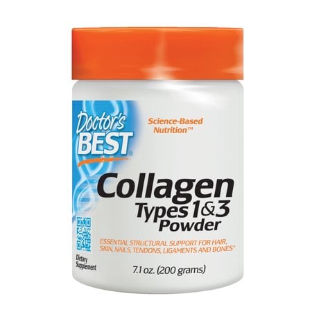 Doctor's Best Pure Collagen kolagén v prášku typu 1 a 3 200 g