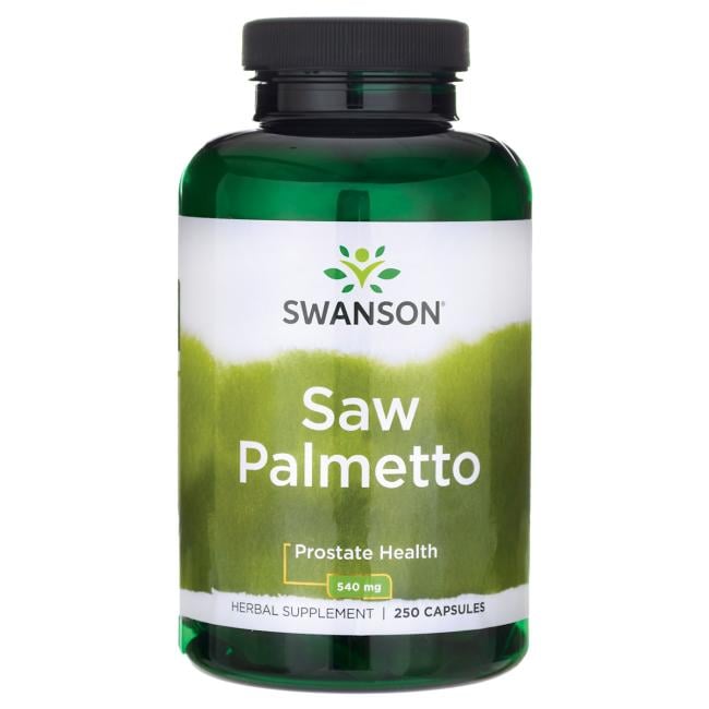 Swanson Saw Palmetto (Palma sabalová) 540 mg 250 kapsúl