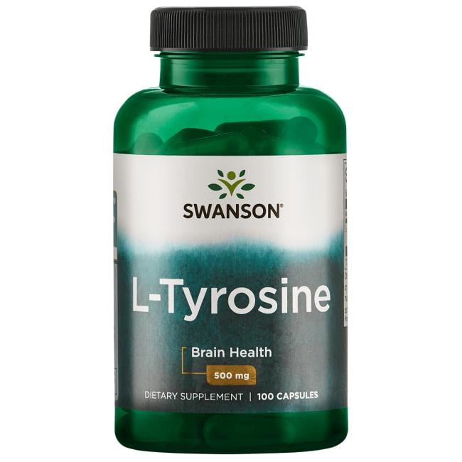 Swanson L-tyrozín 500 mg 100 kapsúl