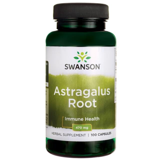 Swanson Astragalus Root (koreň kozinca) 470 mg 100 kapsúl