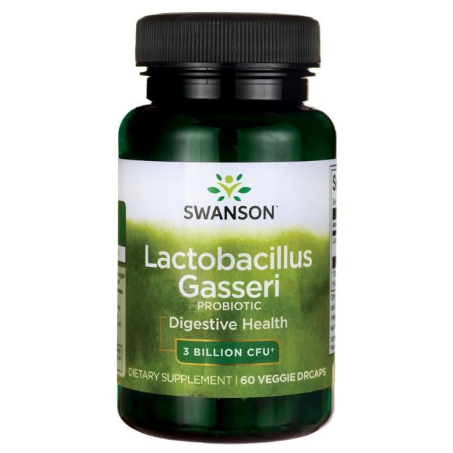 Swanson Lactobacillus Gasseri probiotikum 3 miliardy CFU 60 vegánskych kapsúl