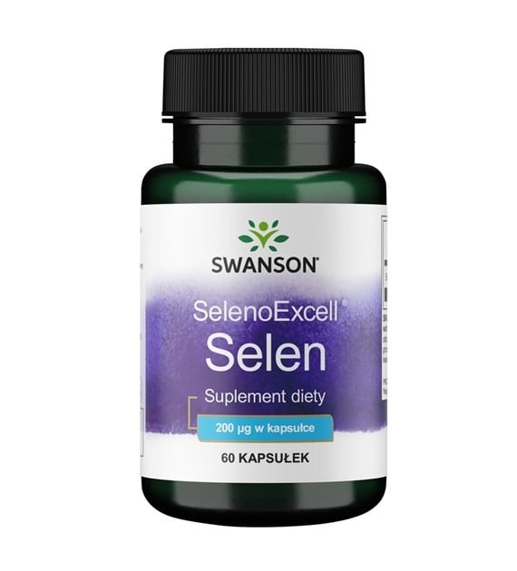Swanson SelenoExcell (Prírodný selén) 200 µg 60 kapsúl