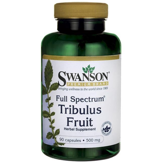 Swanson Full Spectrum Tribulus (kotvičník zemný) 500 mg 90 kapsúl