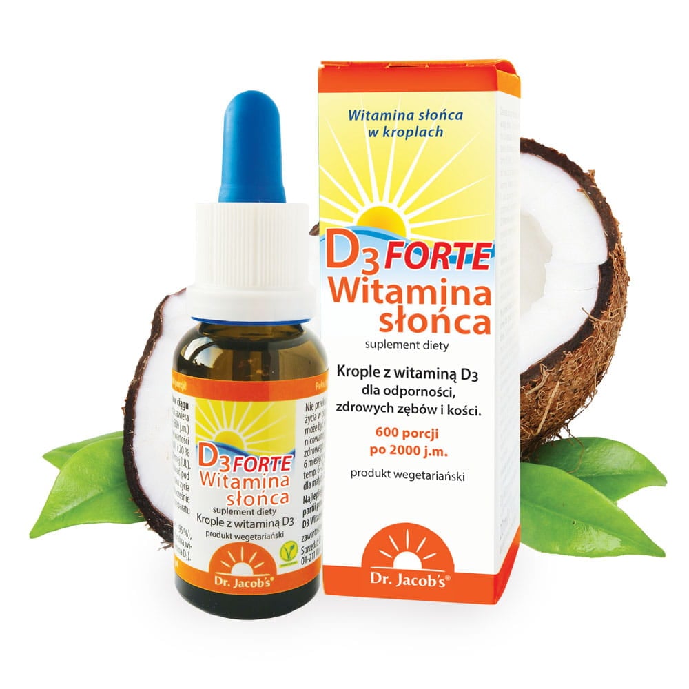 Dr. Jacob's Vitamín D3 Forte 2000 IU 20 ml