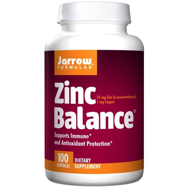 Jarrow Formulas Zinok 15 mg a meď 1 mg 100 kapsúl