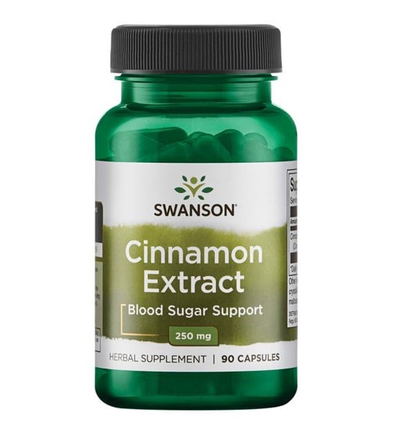 Swanson Cinnamon Extract (extrakt ze skořice) 250 mg 90 kapslí