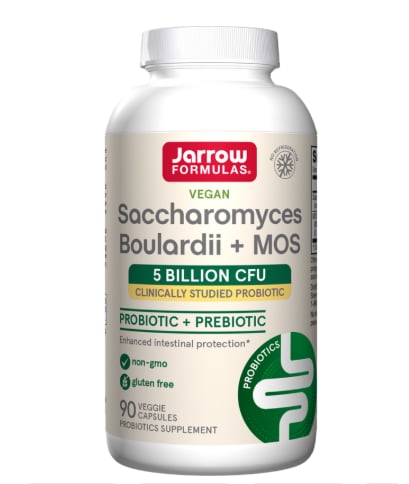 Jarrow Formulas Saccharomyces Boulardii + MOS 90 vegánskych kapsúl
