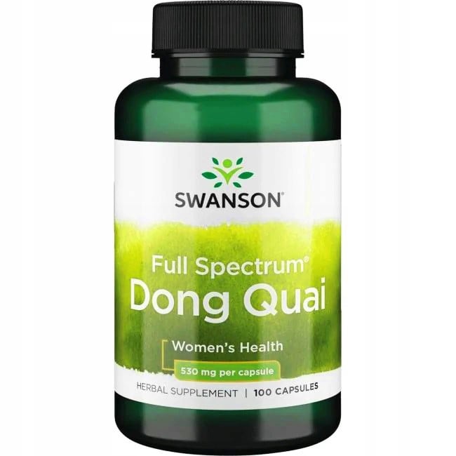 Swanson Dong Quai (angelika čínska) 530 mg 100 kapsúl