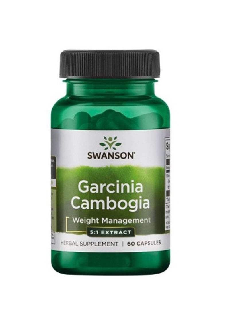 Swanson Garcinia Cambogia 5:1 Extract 80 mg 60 kapslí