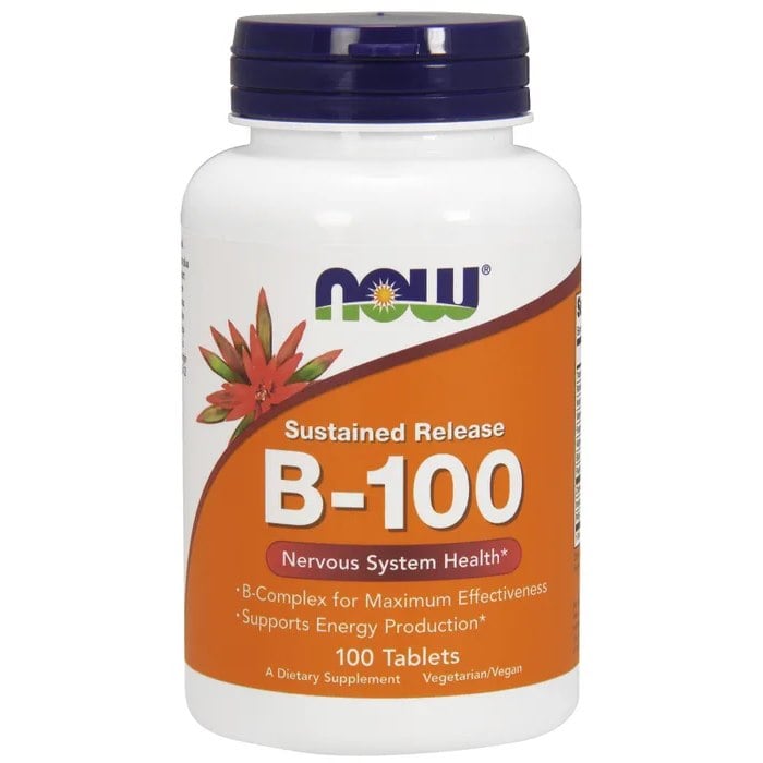 Now Foods B-100 komplex vitamínů skupiny B 100 tablet