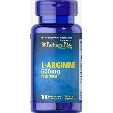Puritan's Pride L-Arginine 500 mg 100 kapslí