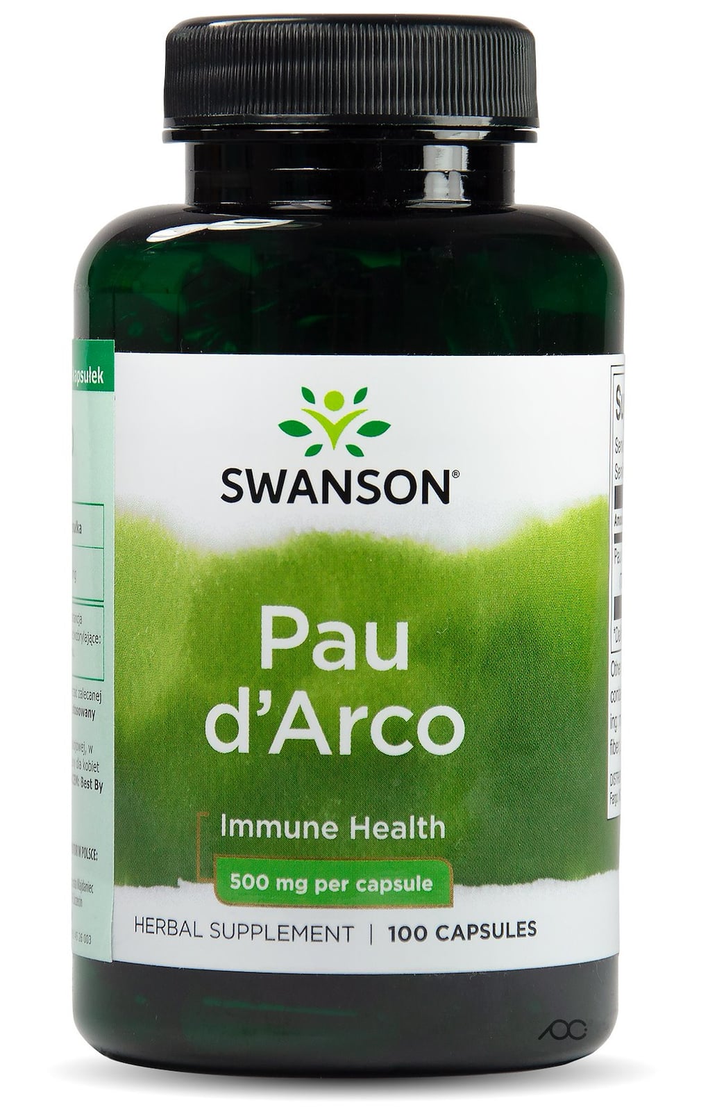 Swanson Pau d'Arco (Lapacho) 500 mg 100 kapsúl