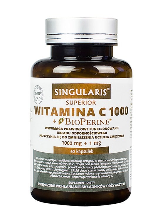 Singularis Vitamín C 1000 + Bioperine® 60 kapsúl