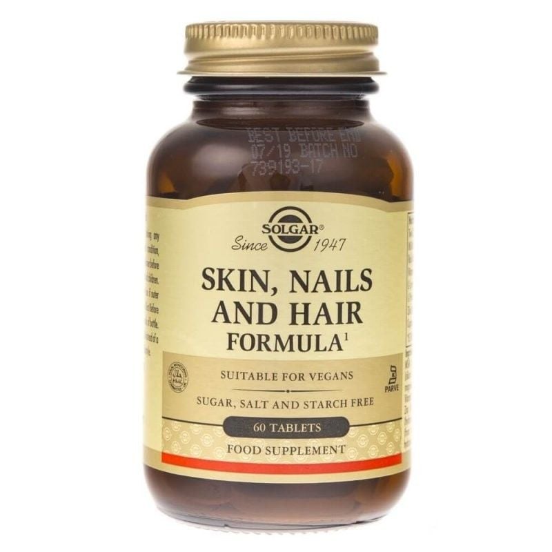 Solgar Skin, Nails and Hair formula pokožka, vlasy, nechty 60 tabliet