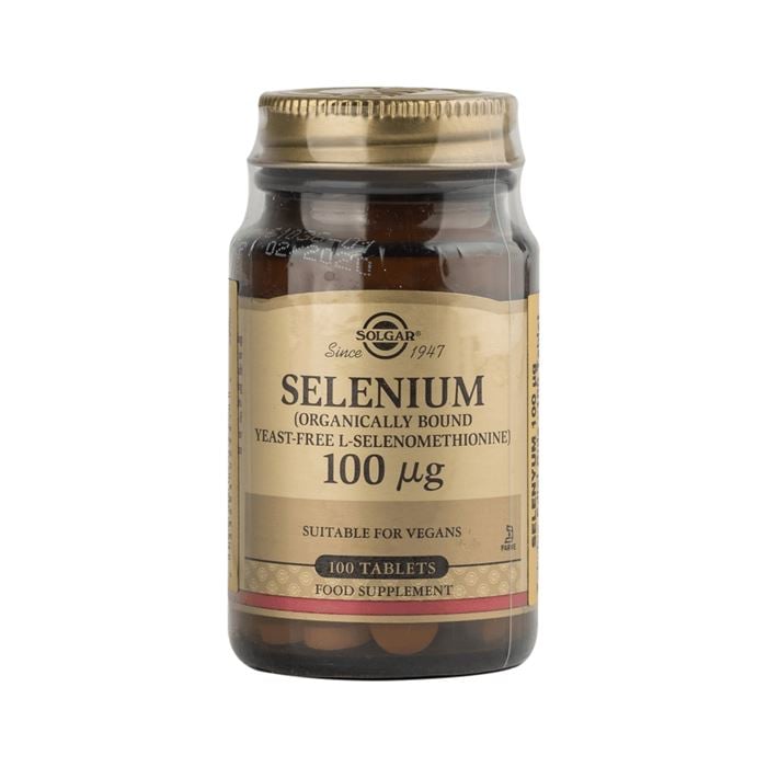 Solgar Selenium selén 100 µg 100 vegánskych tabliet