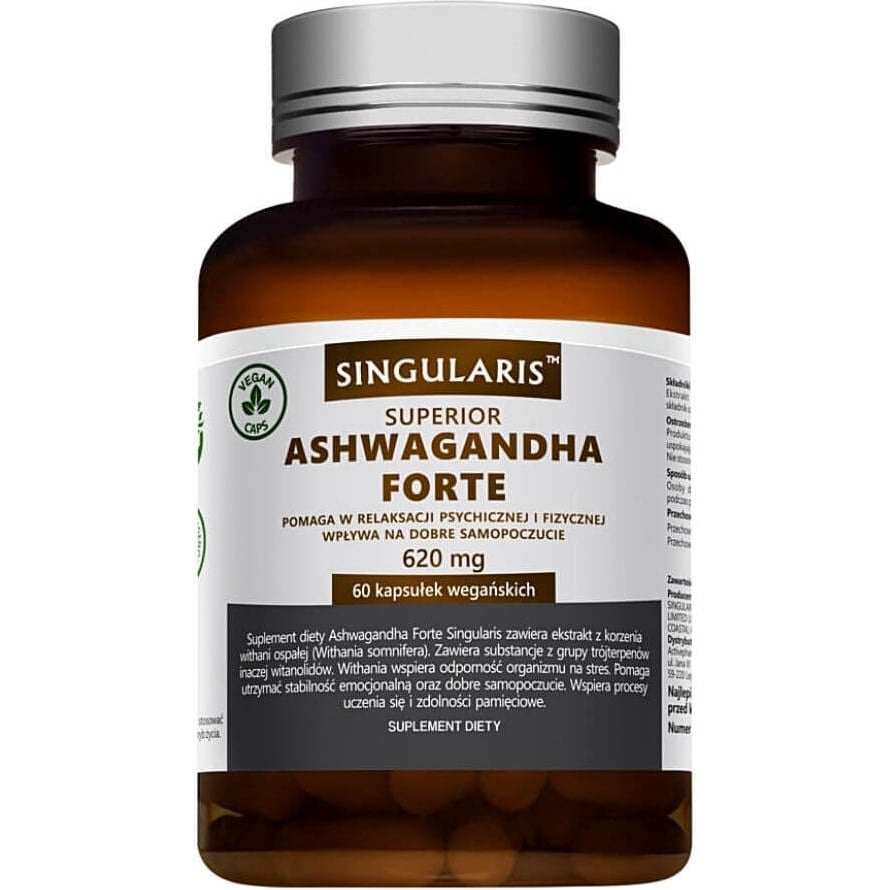 Singularis Ashwagandha Forte 620 mg 60 vegánskych kapsúl