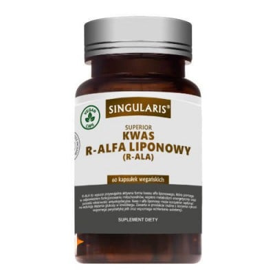Singularis Kyselina R-alfa-lipoová 220 mg 60 vegánskych kapsúl
