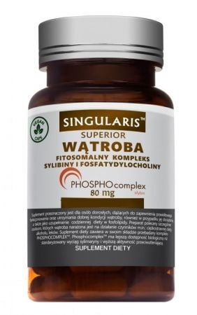 Singularis Pečeň Fitosomalín 80 mg 60 vegánskych kapsúl